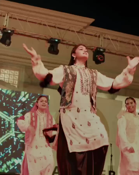 Classical dance performance
