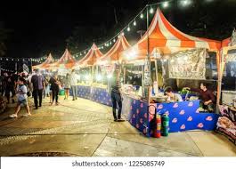 Food stalls and local cuisine